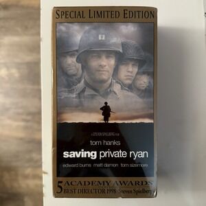 Saving Private Ryan (VHS) 2-Tape Set Special Limited Edition SEALED Tom Hanks